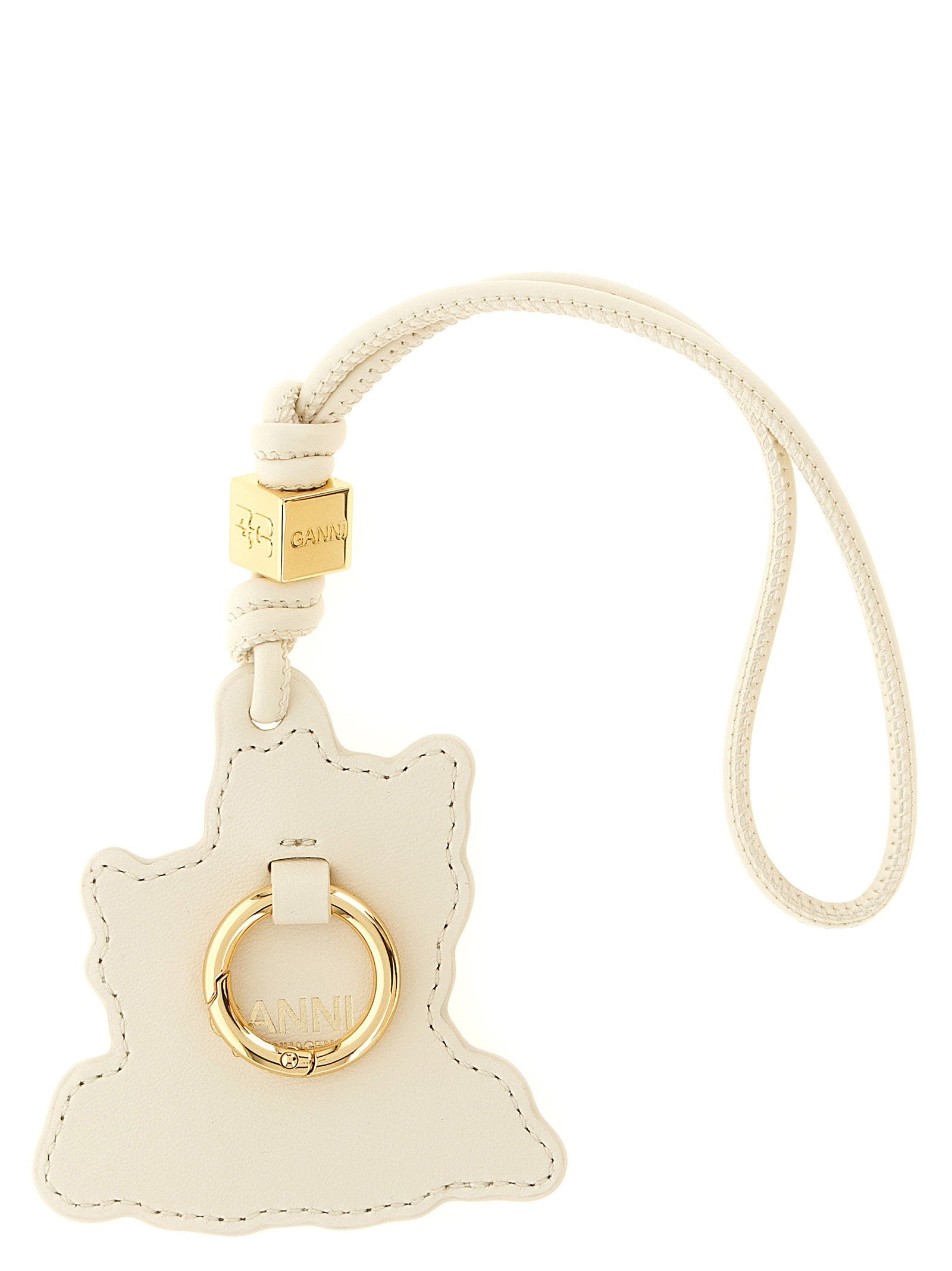 GANNI - nan - Beige - Keyring