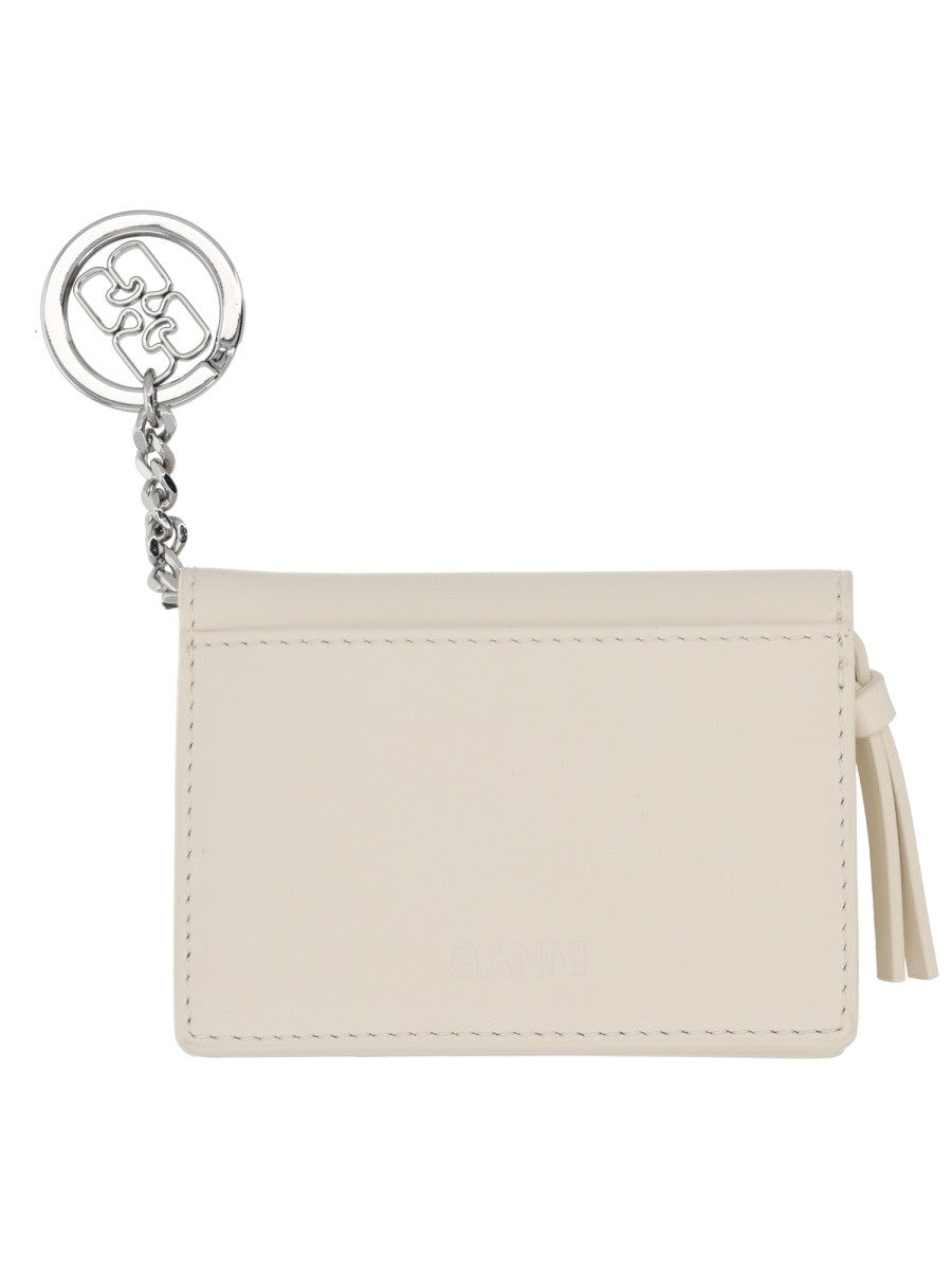 GANNI - Woman - Beige - Wallet