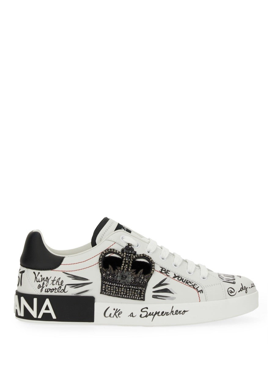 Dolce & Gabbana - Férfi - Fehér - Sportcipő