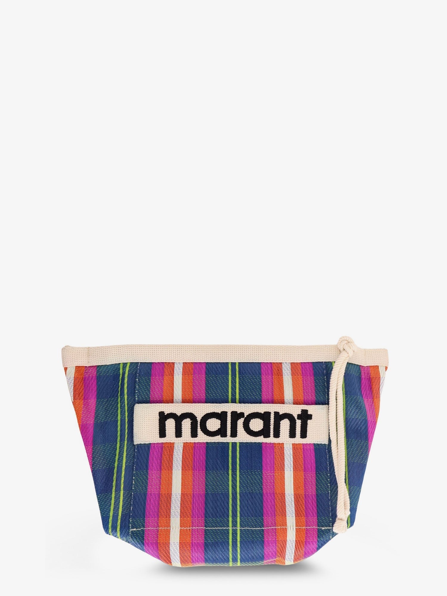 Isabel Marant - Woman - Navy/Orange - Clutch