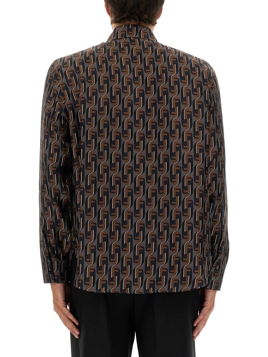 Fendi - Man - Blue - Shirt