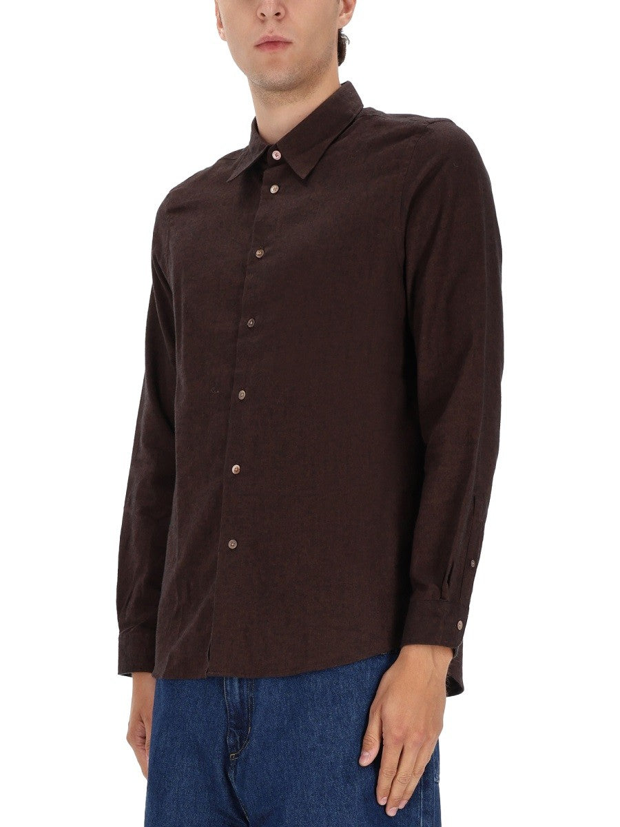 PS BY PAUL SMITH - Férfi - Barna - Ing