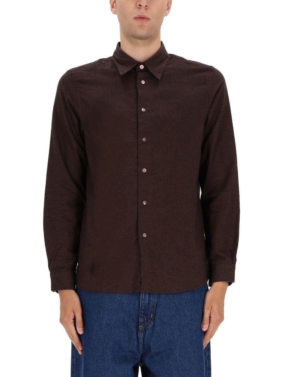 PS BY PAUL SMITH - Férfi - Barna - Ing