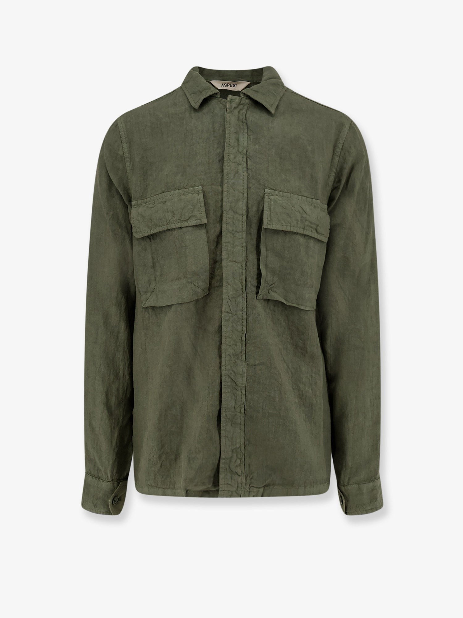 ASPESI - Man - Green - Shirt