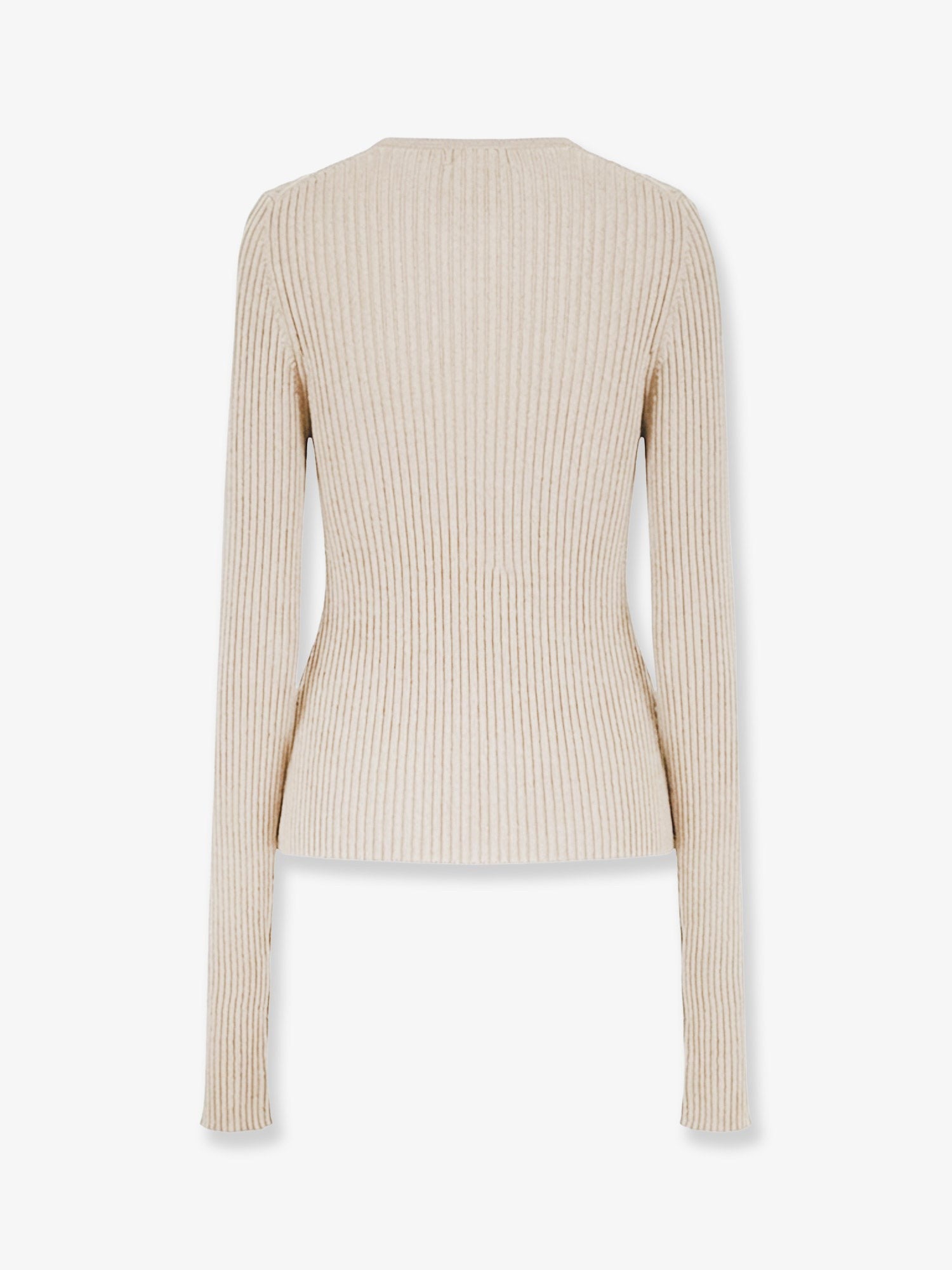 NUDE - Woman - Beige - Knit Sweater