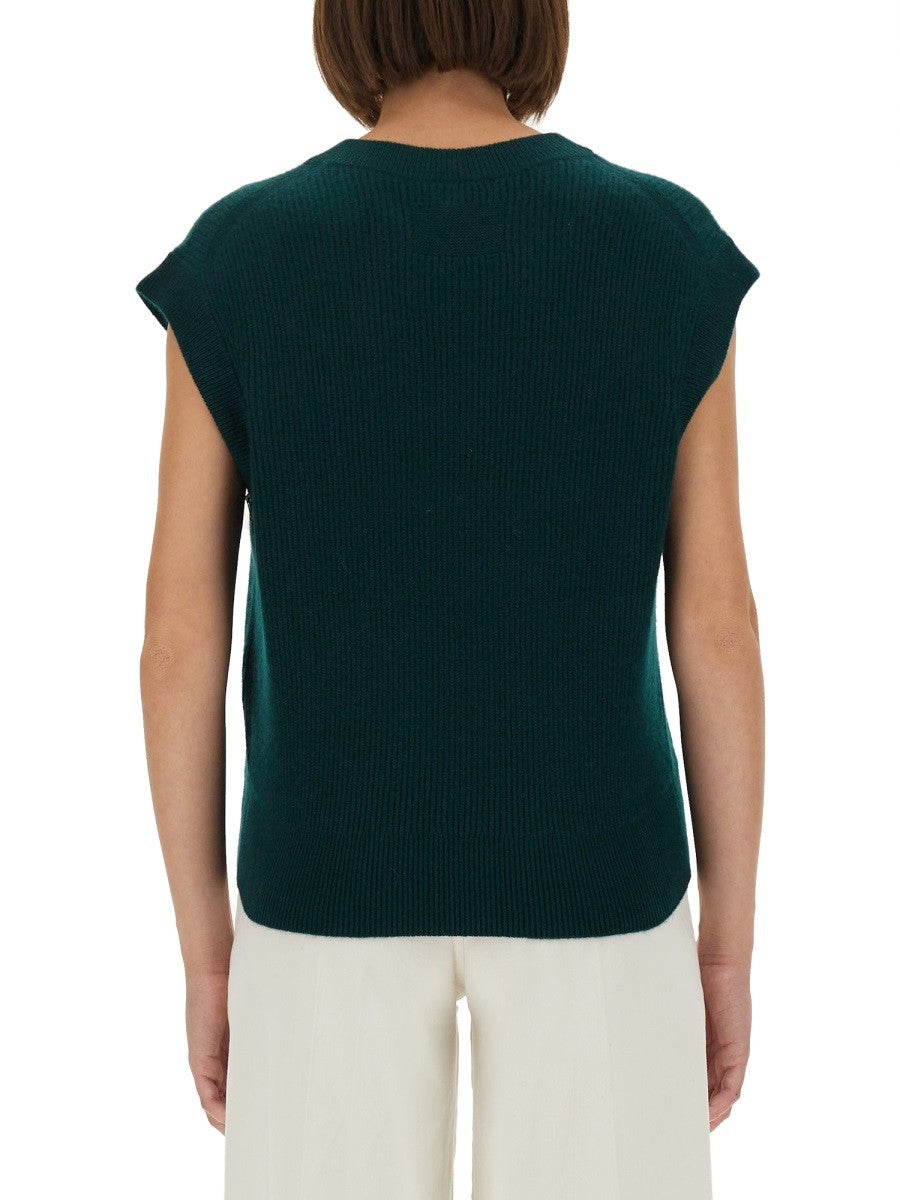 GUEST IN RESIDENCE - Woman - Green - Vest