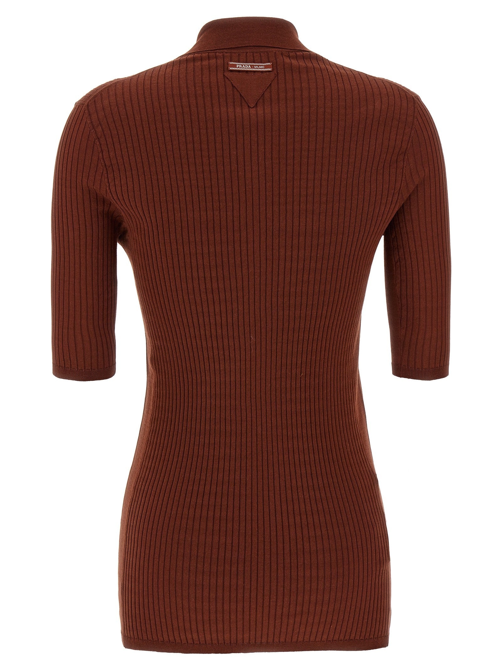 PRADA - nan - Brown - Polo Shirt