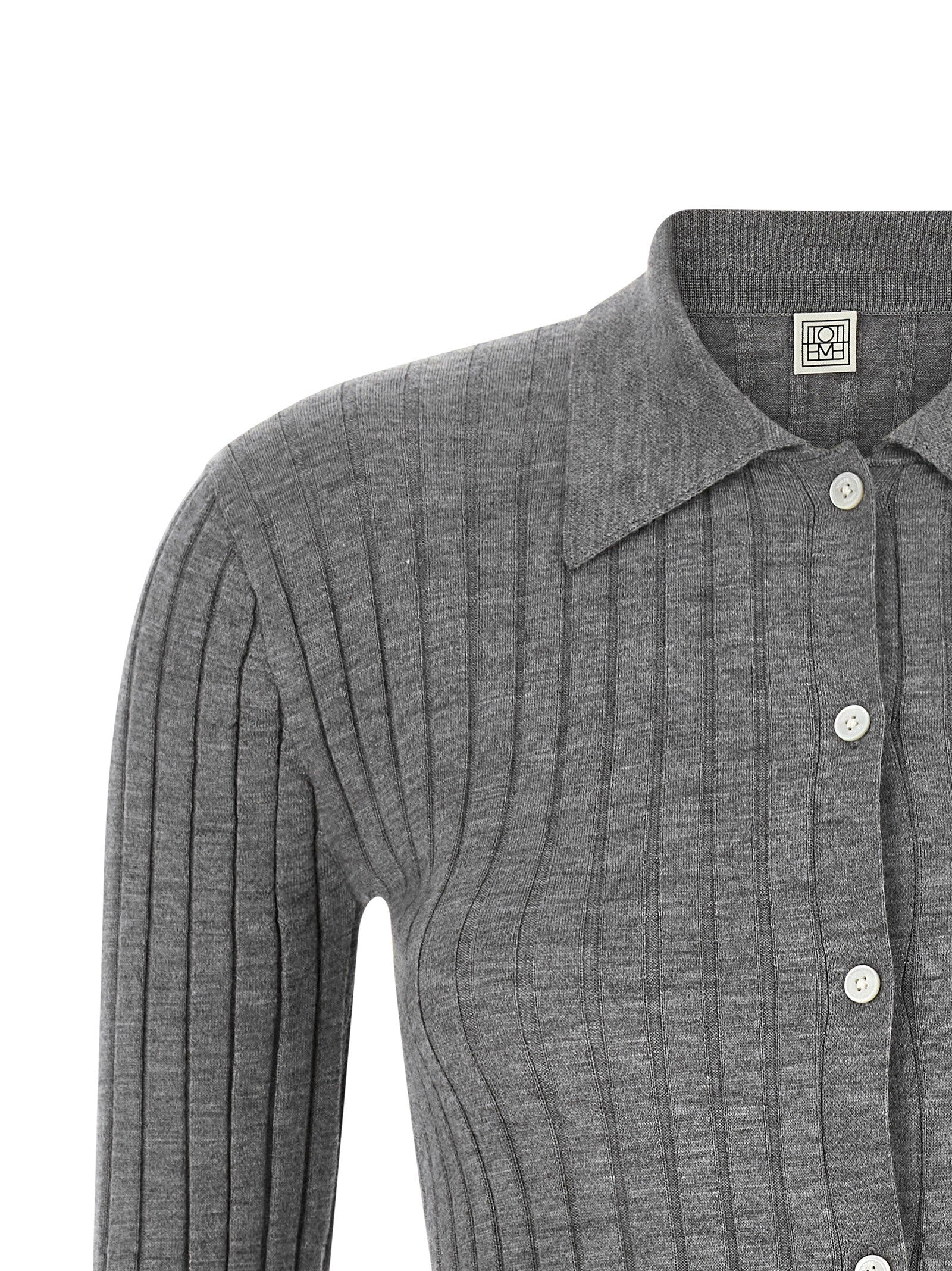 TOTEME - nan - Grey - Shirt