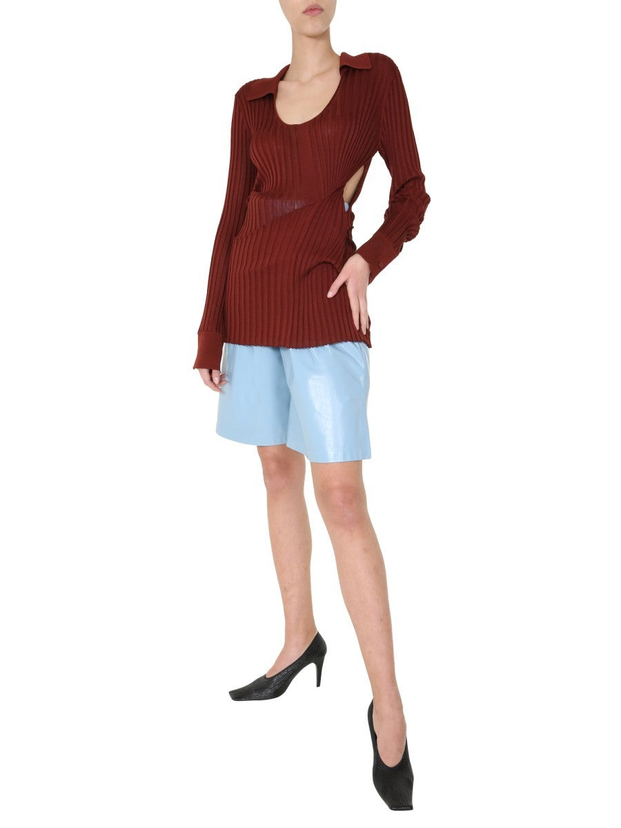 Bottega Veneta - Woman - Orange - Sweater