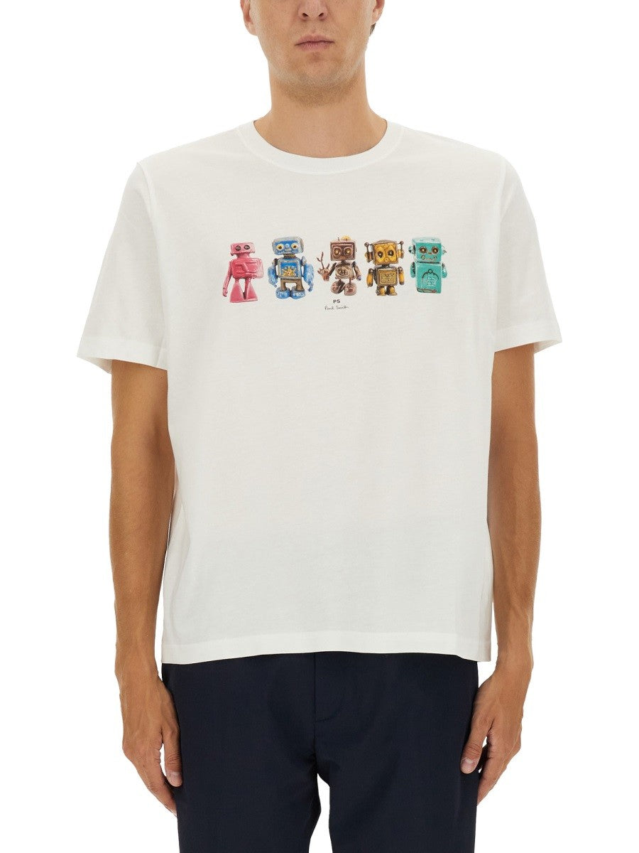 PS BY PAUL SMITH - Man - White - T-shirt