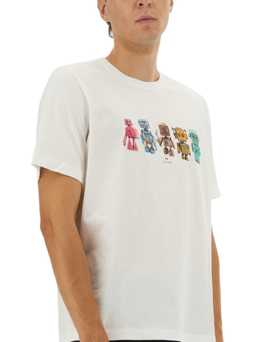 PS BY PAUL SMITH - Man - White - T-shirt