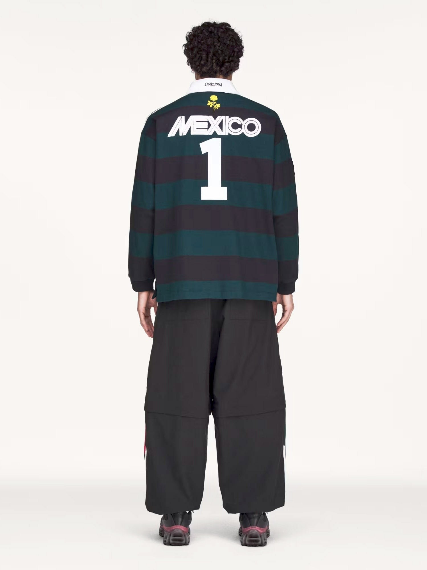 ADIDAS X WILLY CHAVARRIA - Man - Green - Polo Shirt
