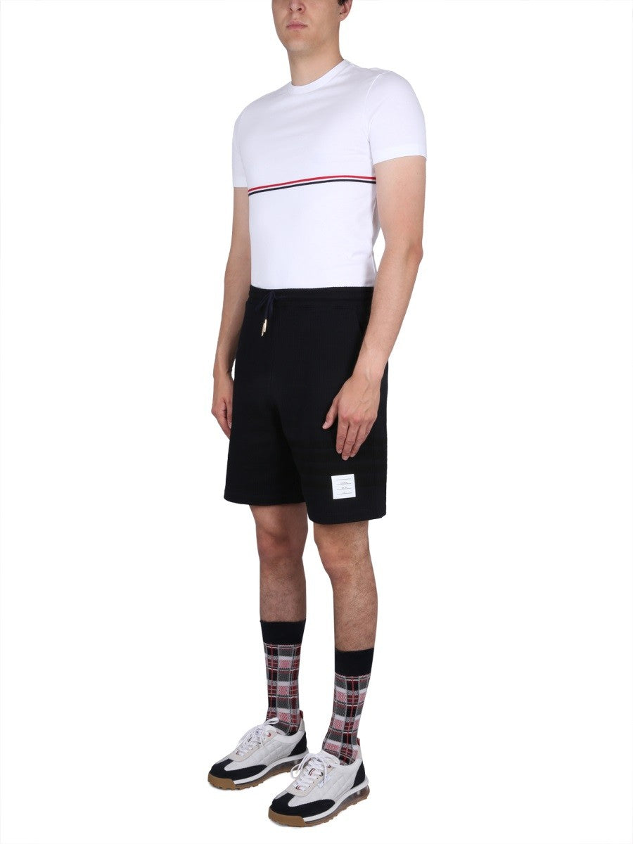 THOM BROWNE - Férfi - Fehér - Póló