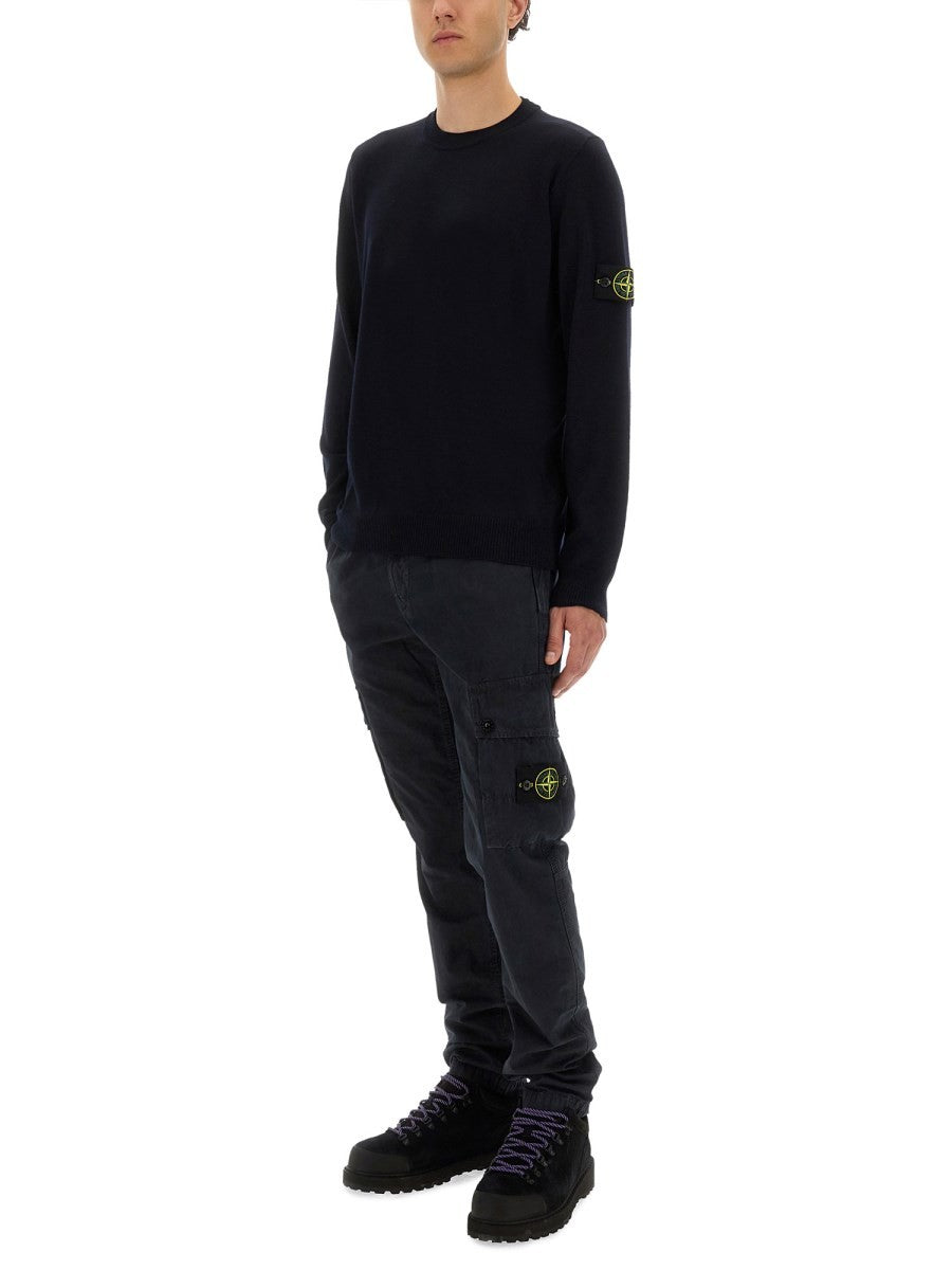 Stone Island - Férfi - Kék - Pulóver
