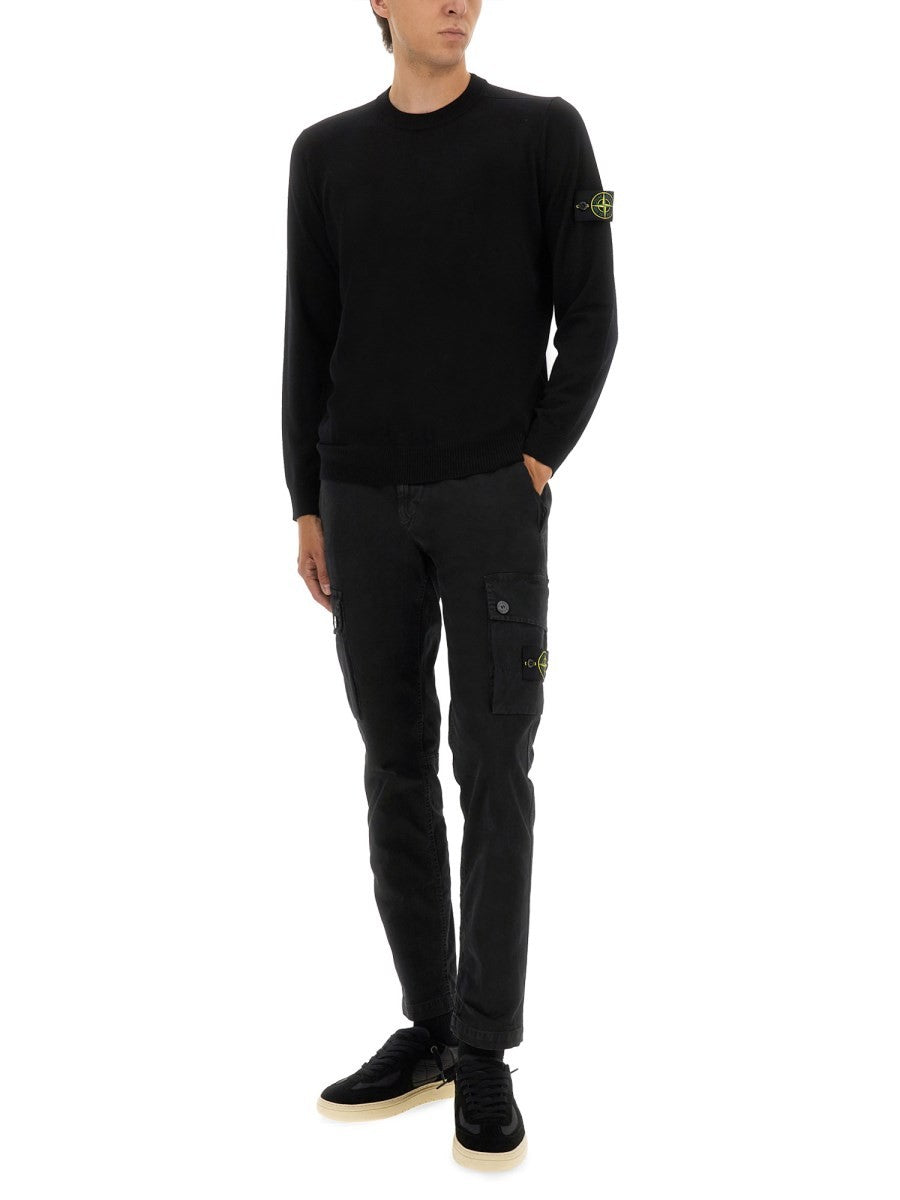 Stone Island - Férfi - Fekete - Pulóver
