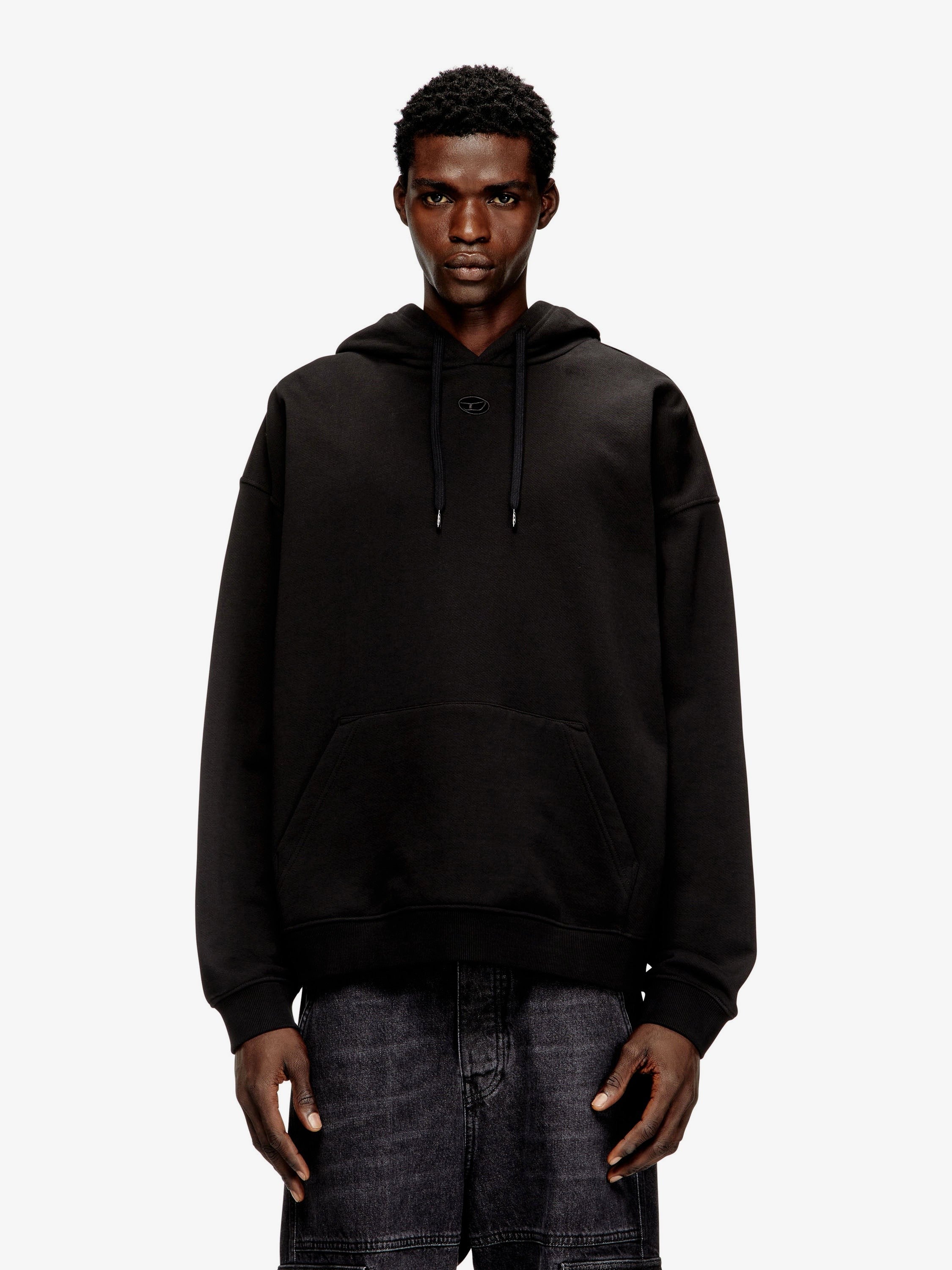 Diesel - Man - Black - Sweatshirt
