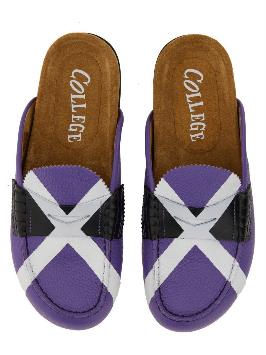 COLLEGE - Woman - Purple - Sandal