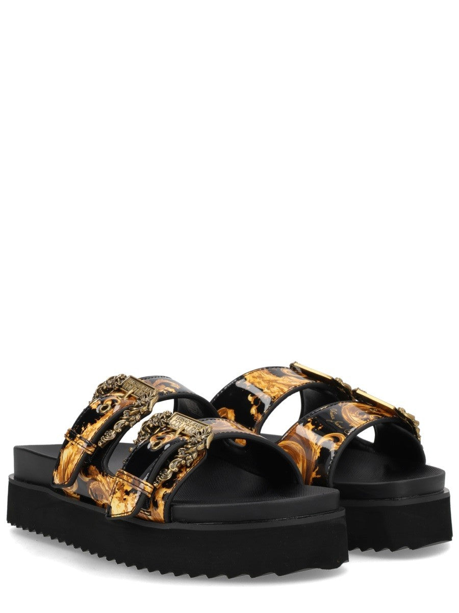 Versace Jeans Couture - Woman - Black - Sandal