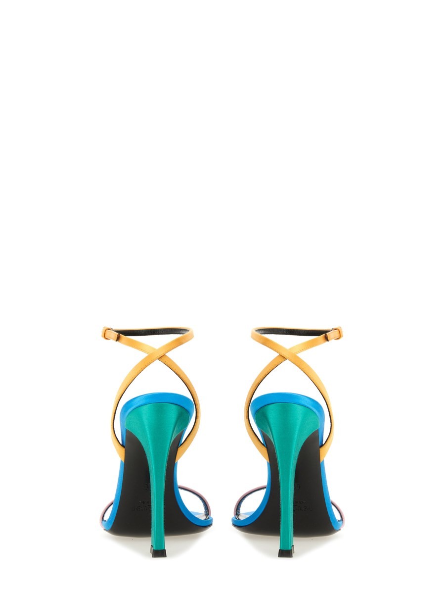 Saint Laurent - Woman - Multicolor - Sandal
