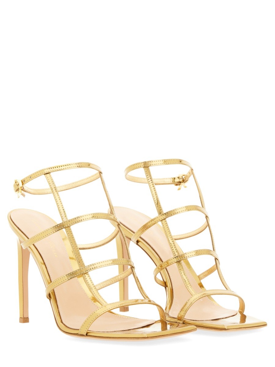 GIANVITO ROSSI - Woman - Gold - Heel
