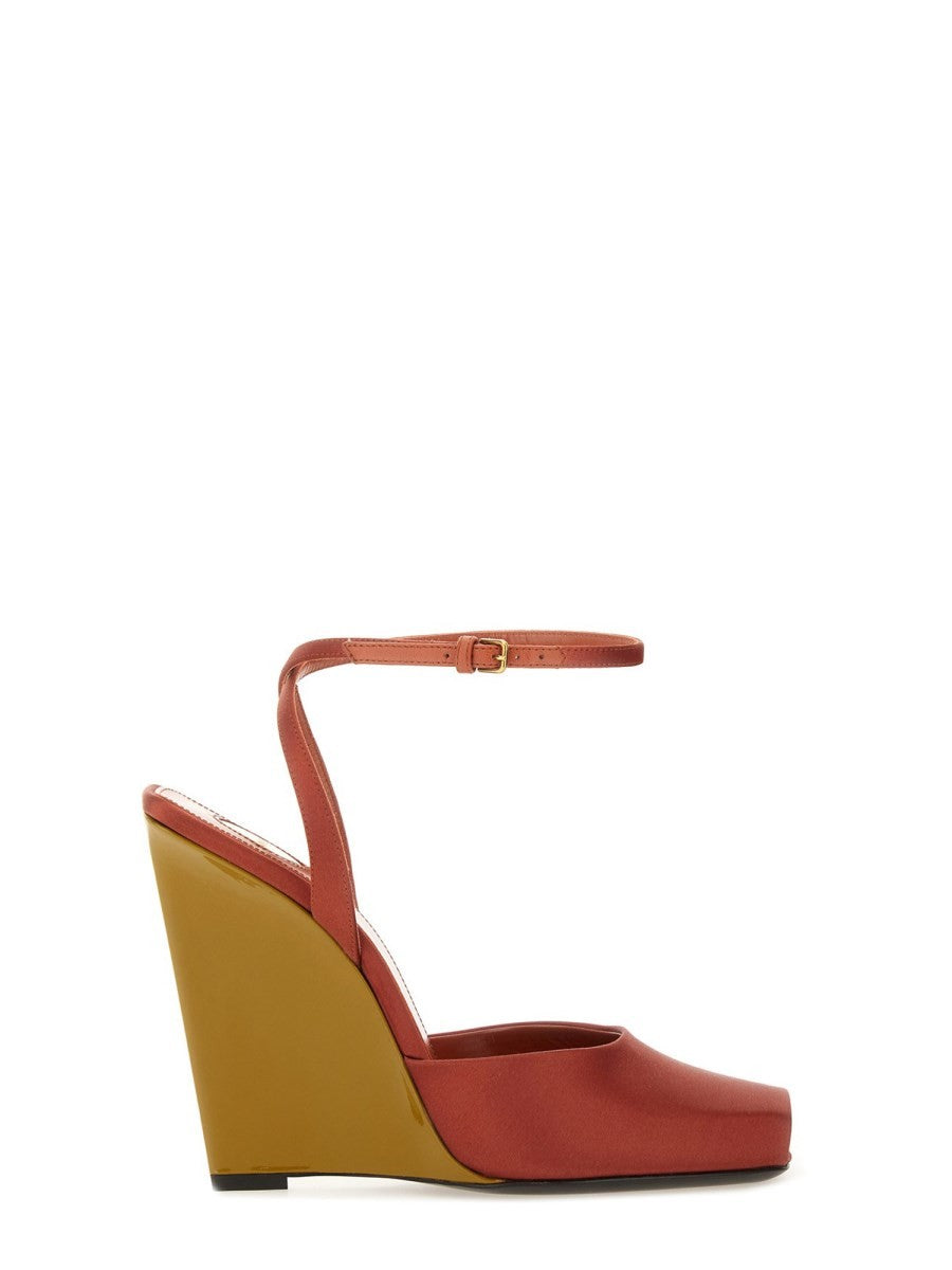 Saint Laurent - Női - Piros - Magassarkú