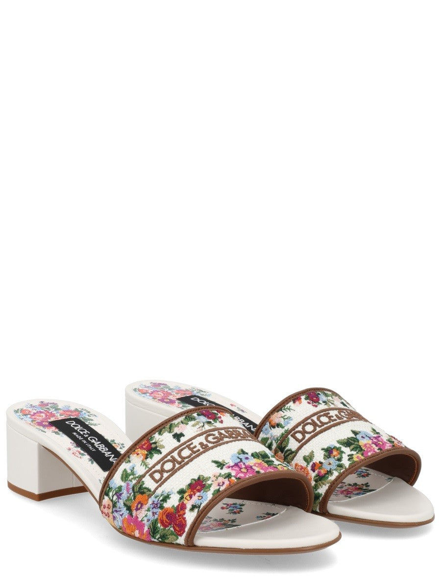 Dolce & Gabbana - Woman - White - Sandal