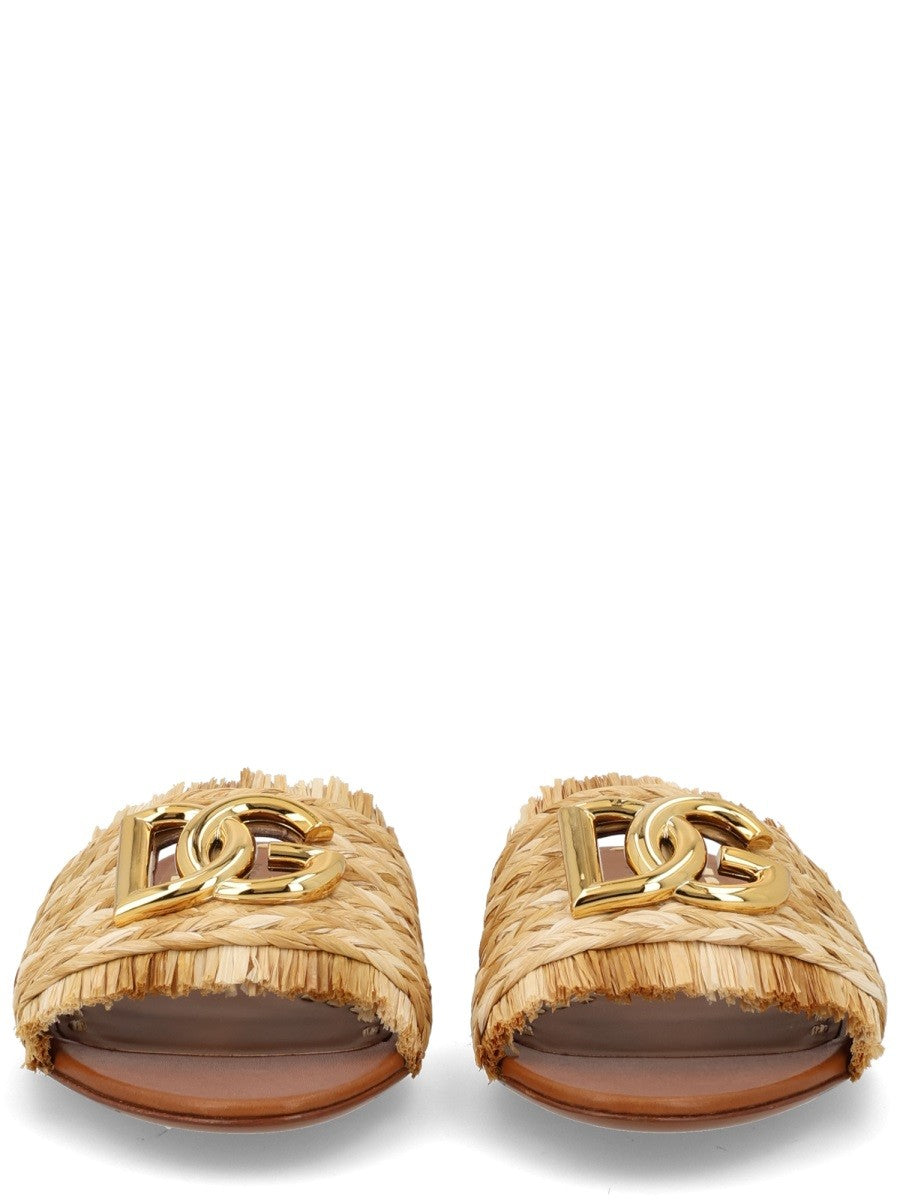 Dolce & Gabbana - Woman - Beige - Sandal