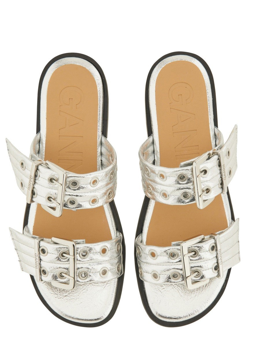 GANNI - Woman - Silver - Sandal