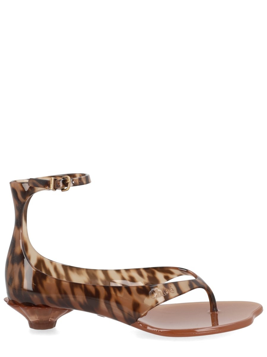 CHLOÉ - Woman - Brown - Heel