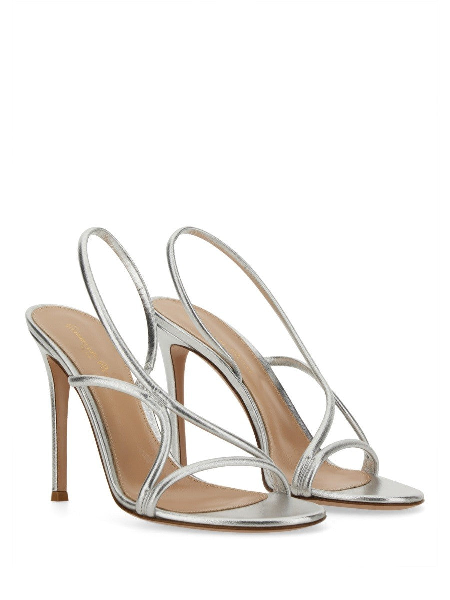 GIANVITO ROSSI - Woman - Silver - Sandal