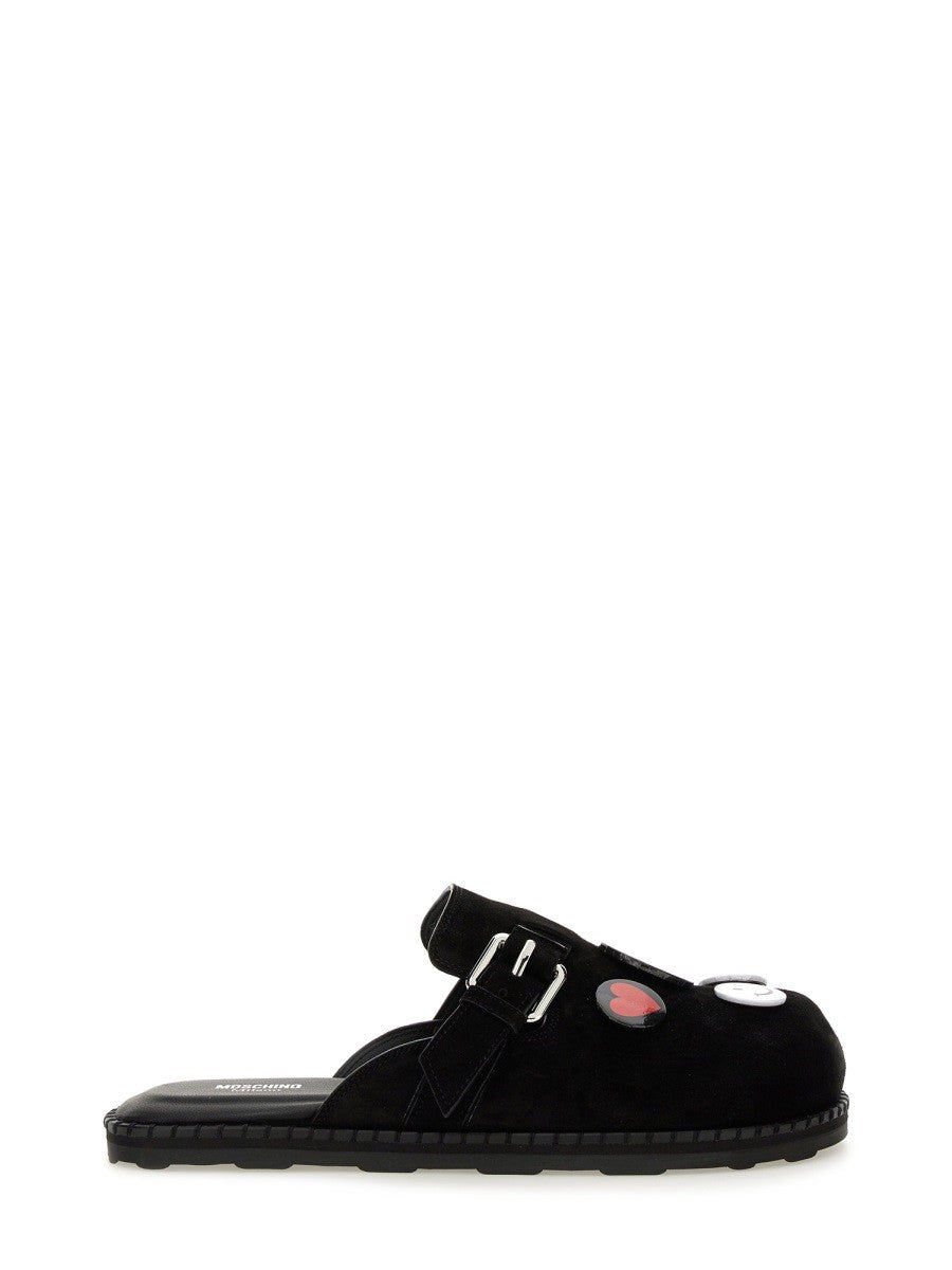 Moschino - Woman - Black - Flat