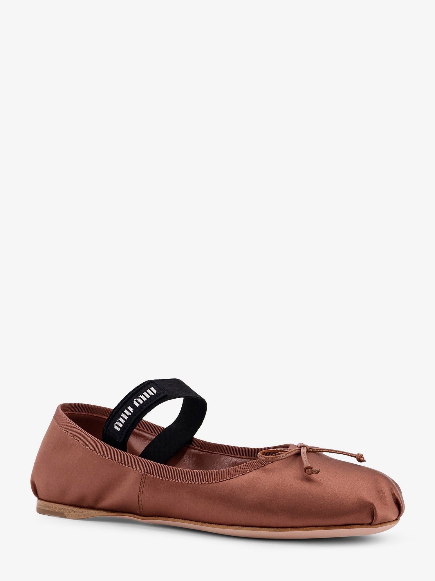 Miu Miu - Woman - Brown - Ballerina