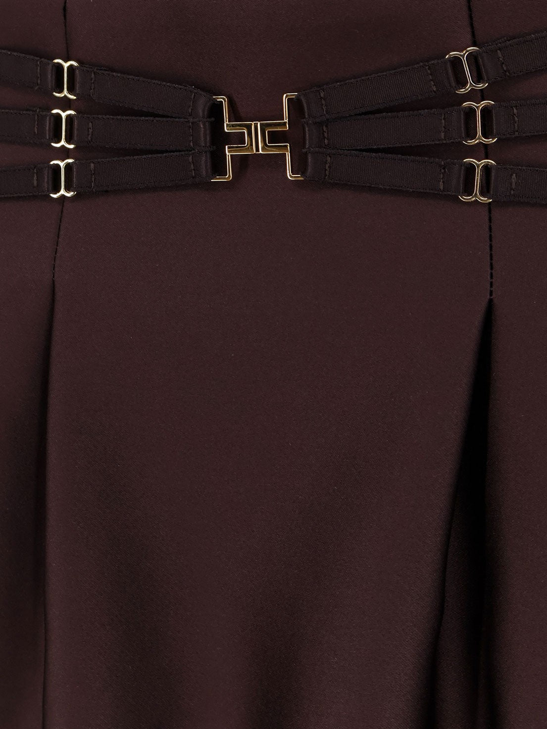 Elisabetta Franchi - Woman - Brown - Skirt