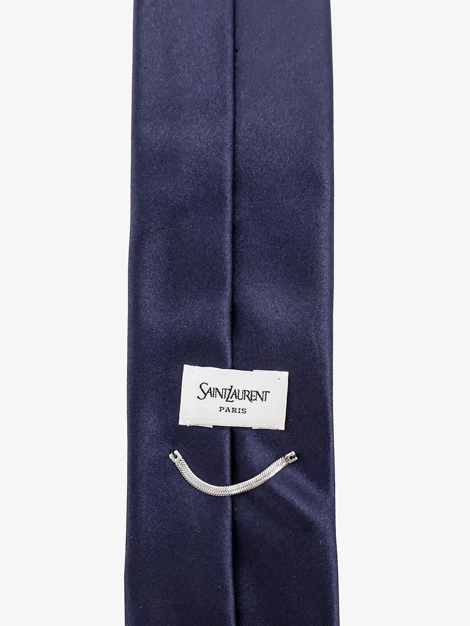 Saint Laurent - Man - Blue - Tie