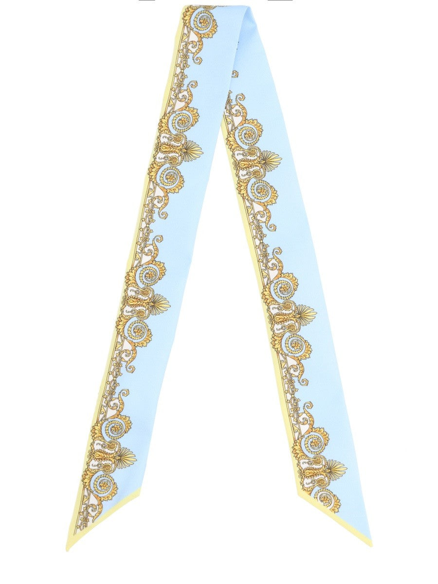 Versace - Woman - Blue - Scarf