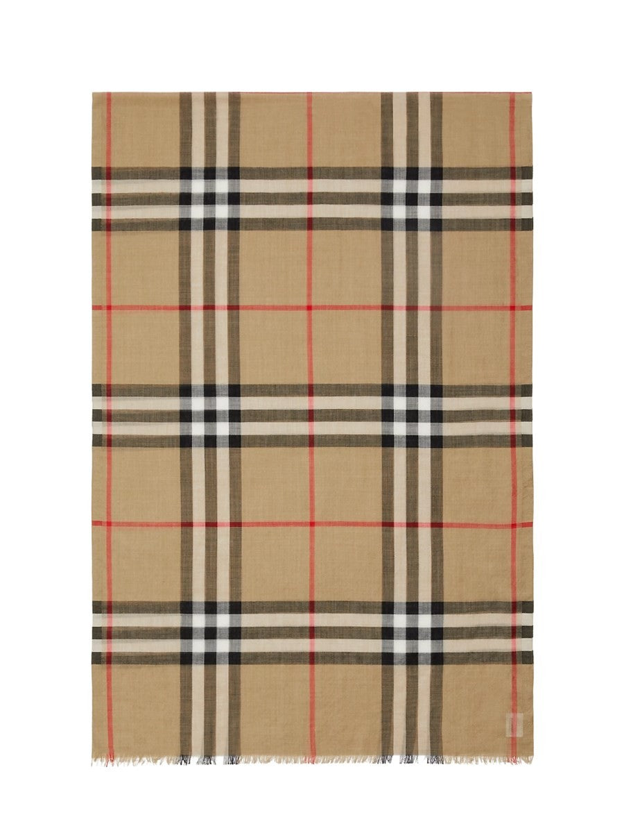 Burberry - Woman - Beige - Scarf
