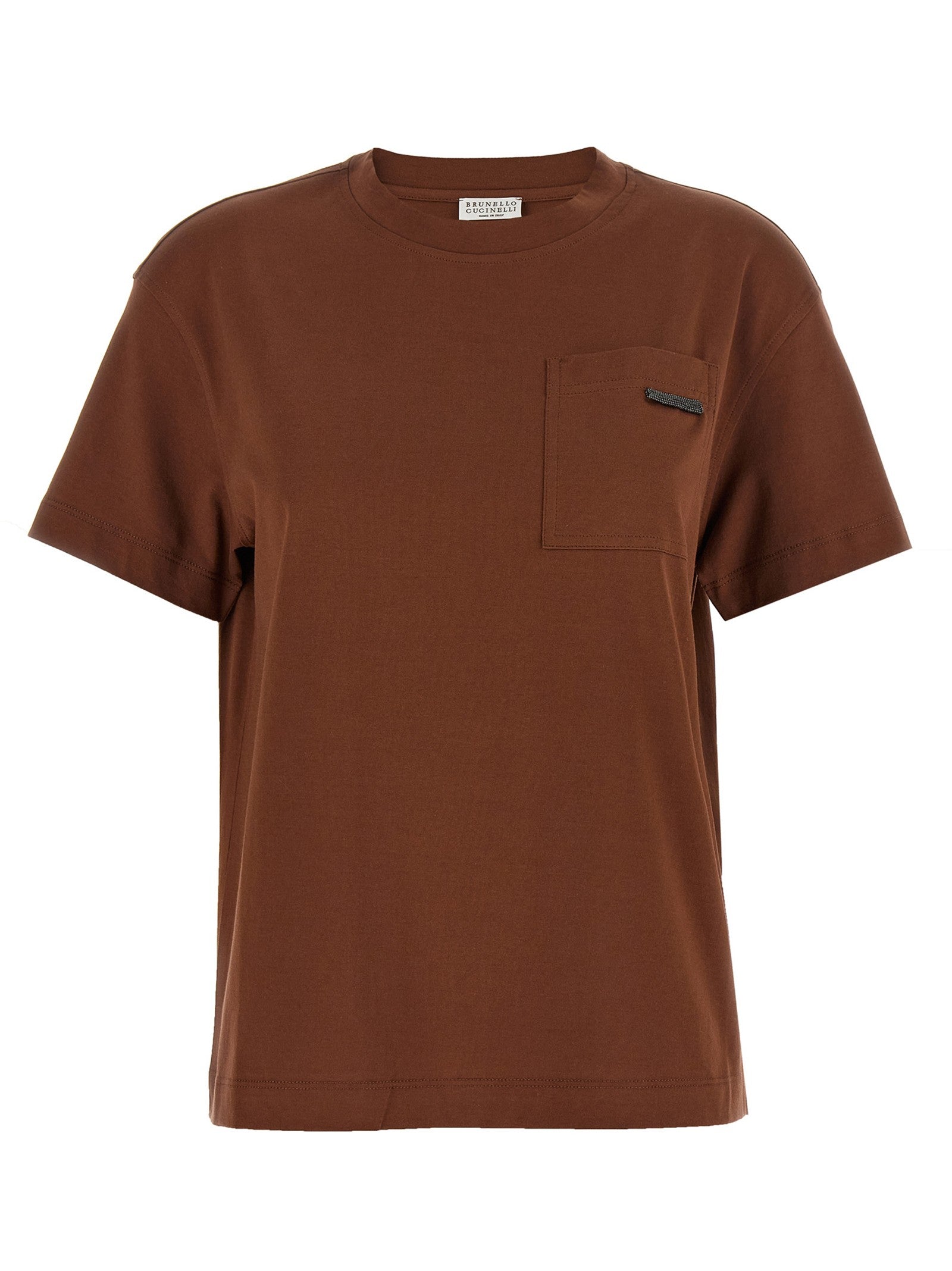 Brunello Cucinelli - nan - Brown - T-shirt