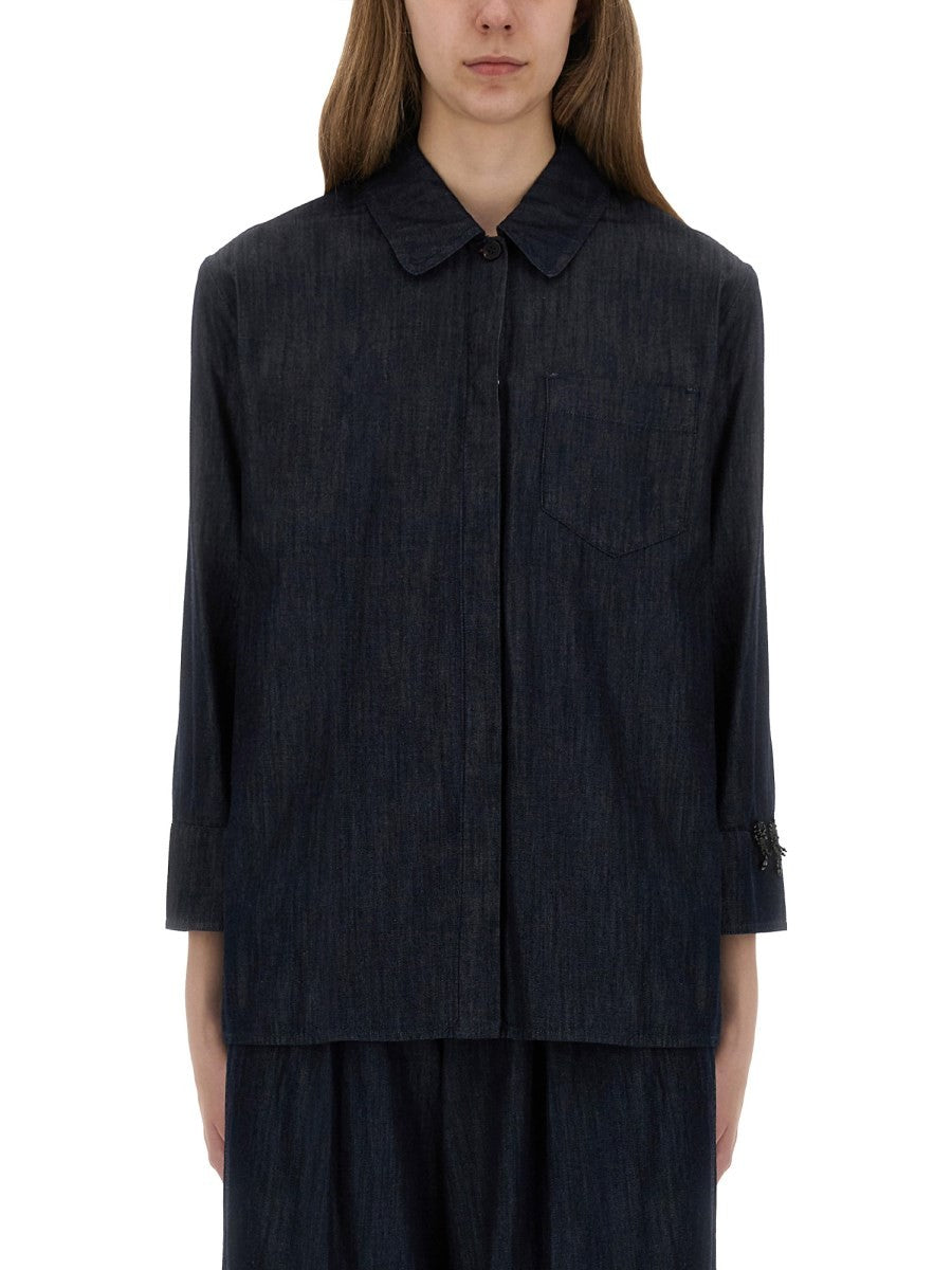 S MAX MARA - Woman - Blue - Shirt
