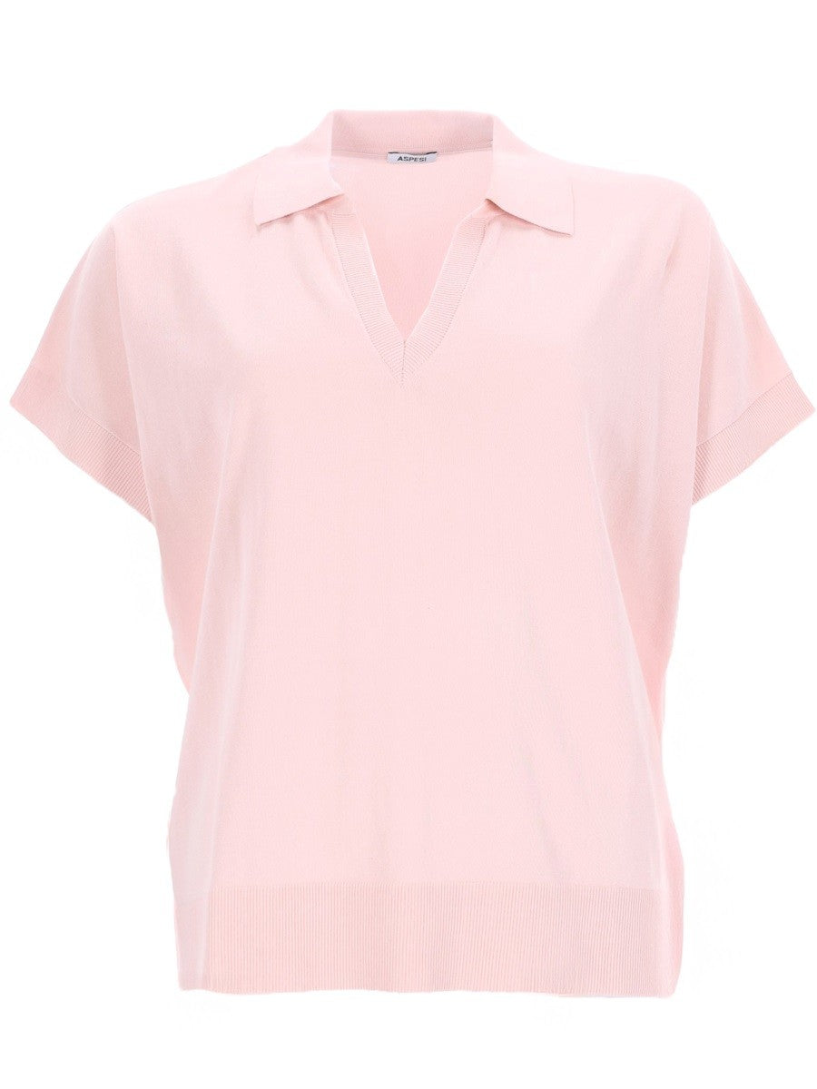 ASPESI - Woman - Pink - POLO SHIRT