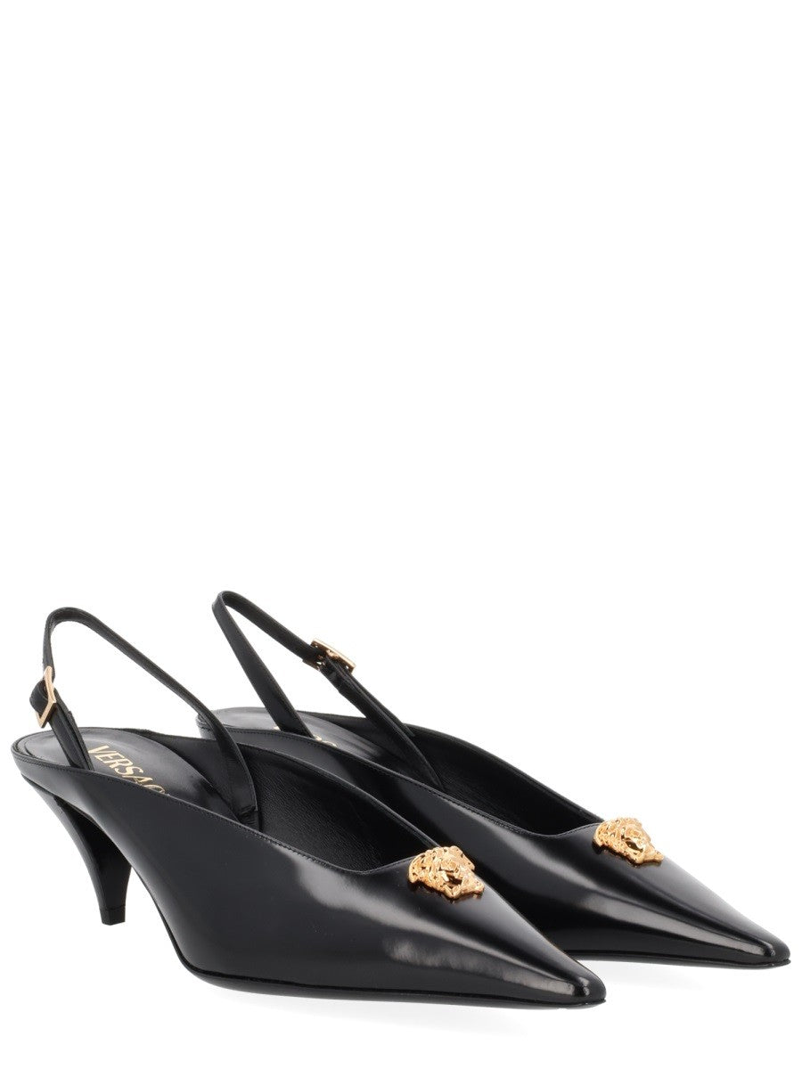 Versace - Woman - Black - Heel