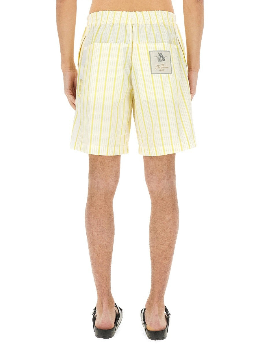 JACQUEMUS - Man - Beige - Shorts