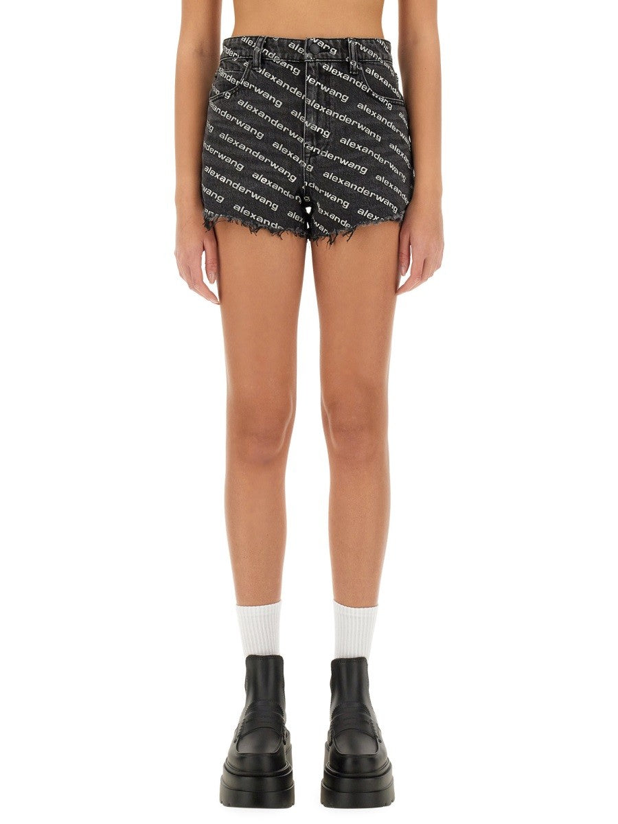 Alexander Wang - Woman - Grey - Shorts