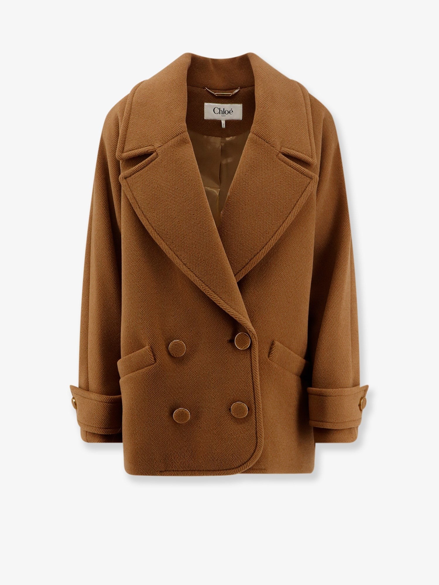 CHLOÉ - Woman - Brown - Coat