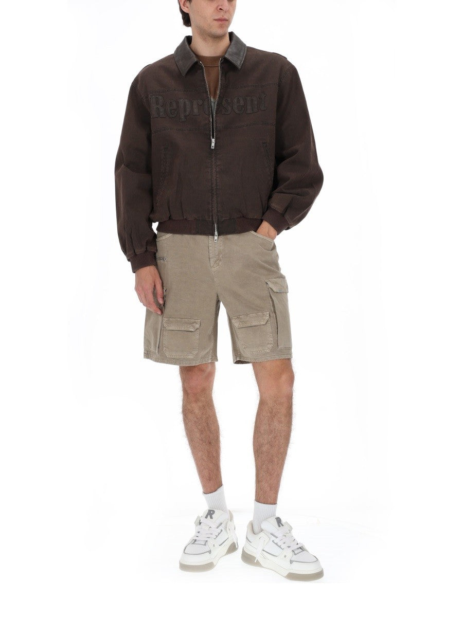 Represent - Man - Beige - Shorts
