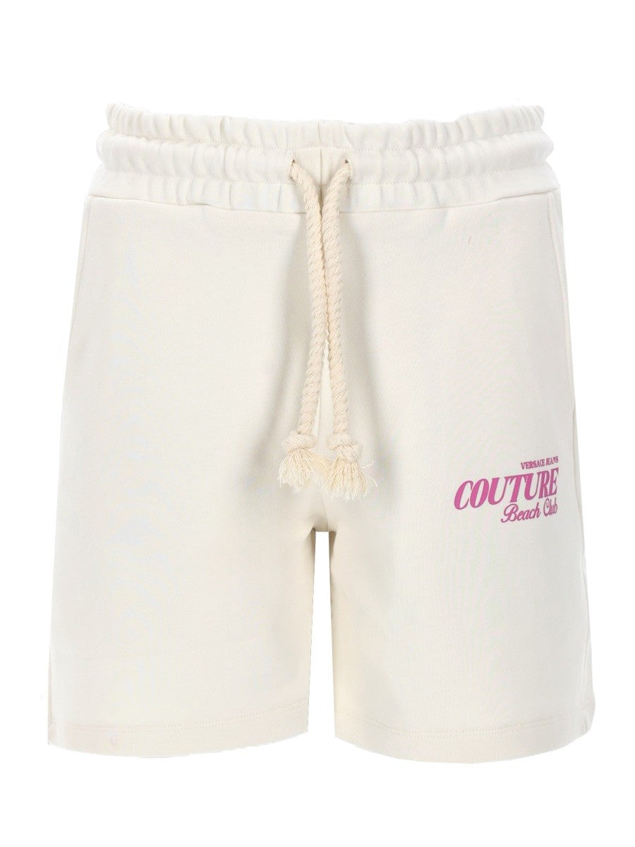 Versace Jeans Couture - Woman - Beige - Shorts