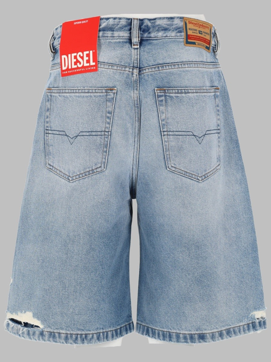 Diesel - Woman - Blue - Shorts