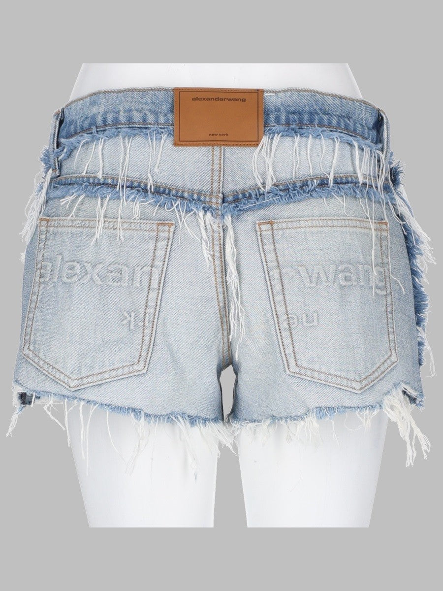Alexander Wang - Woman - Blue - Shorts