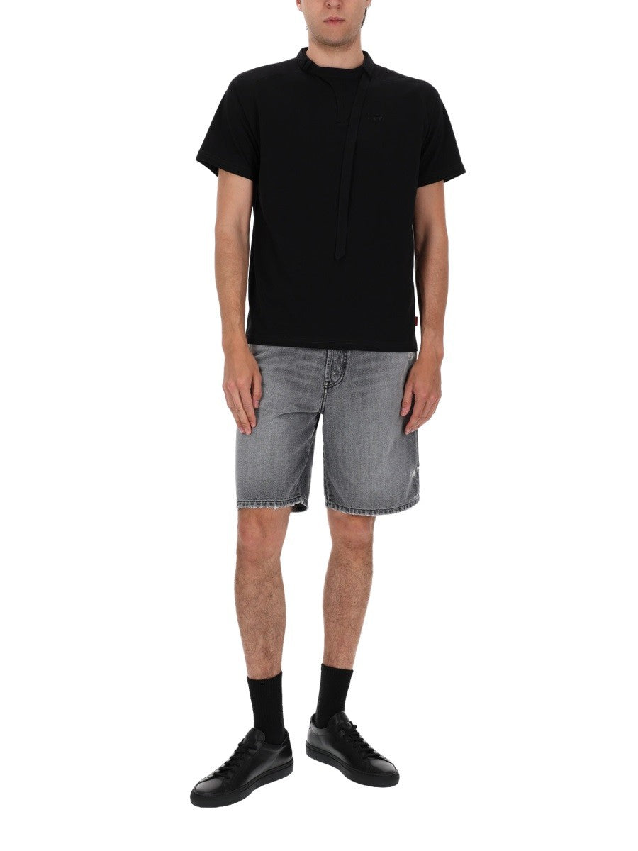 Diesel - Man - Black - Shorts