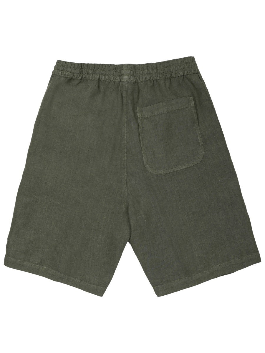 120% LINO - Man - Green - Shorts