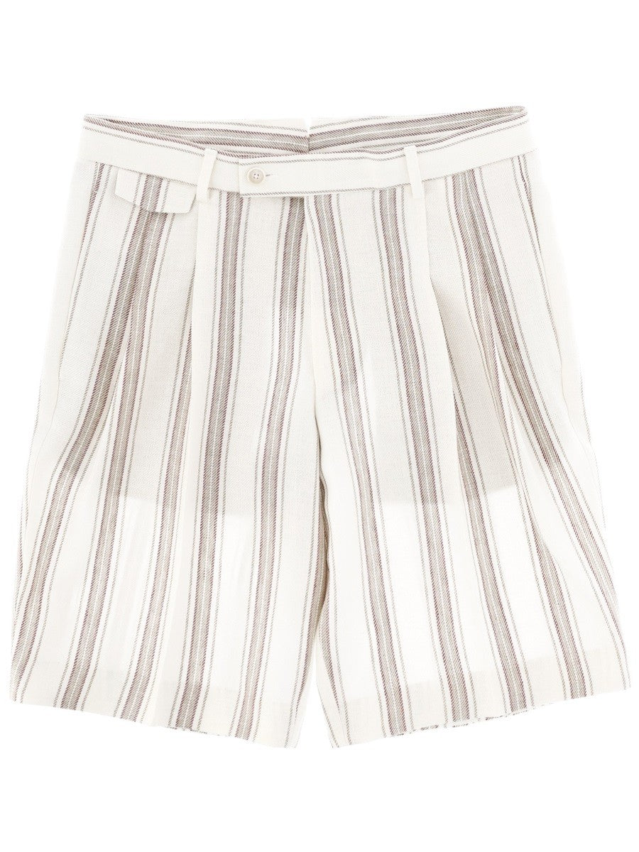 BOSS CAMEL - Man - White - Shorts